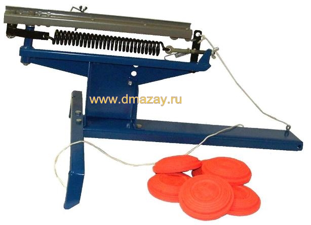 Машинка для стрельбы (метания тарелок, запуска мишеней) механическая ММ-2 ВЫСТРЕЛ